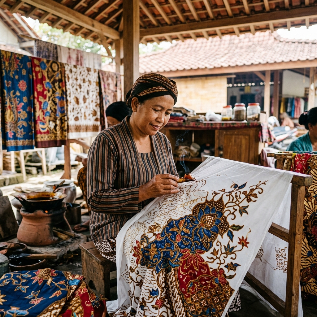 Pesona Desa Kedungpandan: Sentra Kerajinan Batik Tulis Khas Delta Sidoarjo