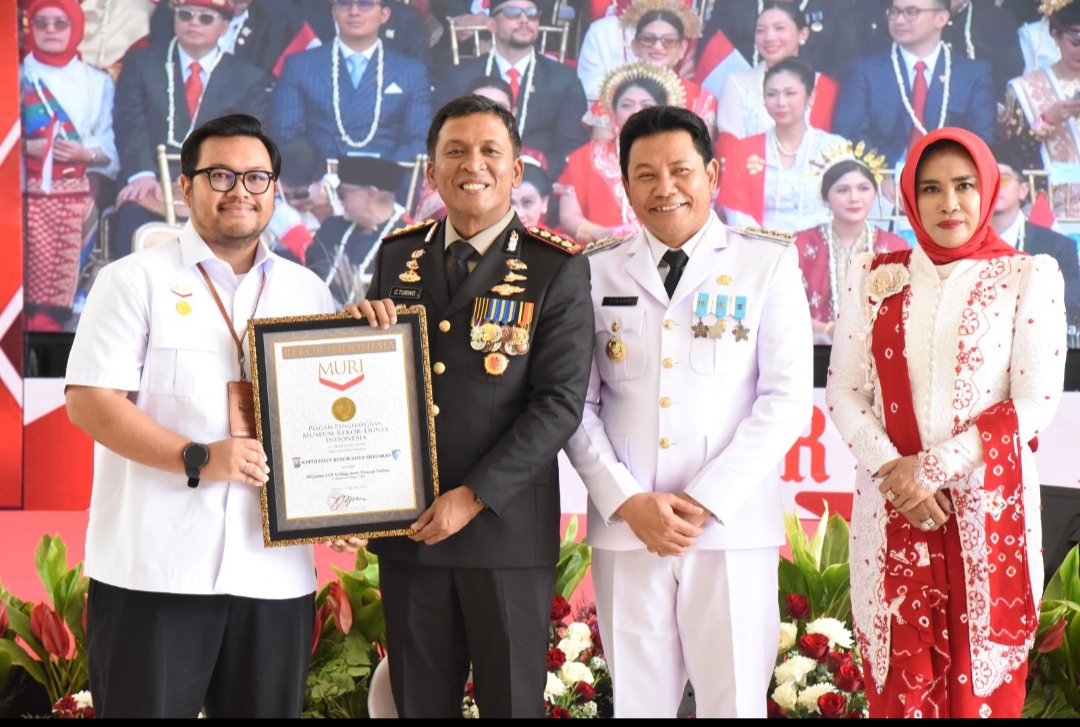 HUT Ke-81 RI di Sidoarjo, Ada Kado Istimewa buat Polresta Sidoarjo