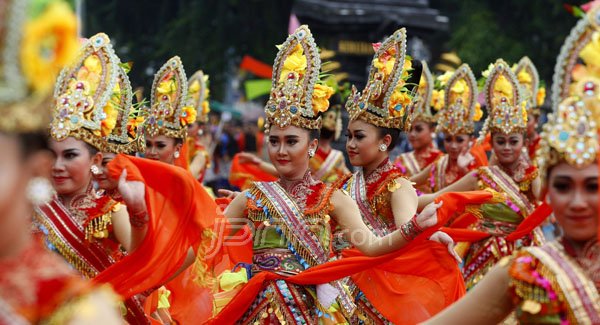 Galeri Foto: Kemeriahan Pesta Rakyat dan Festival Budaya Delta Sidoarjo